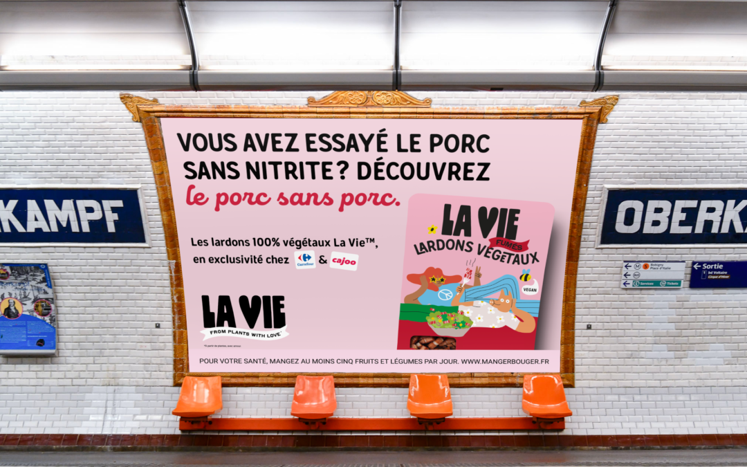 La Vie™️ s’affiche dans le métro parisien !