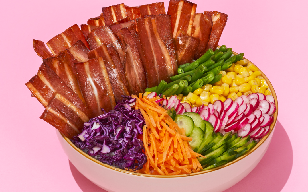 Pourquoi est-il plus écologique de manger du bacon végétal que du bacon de porc ?