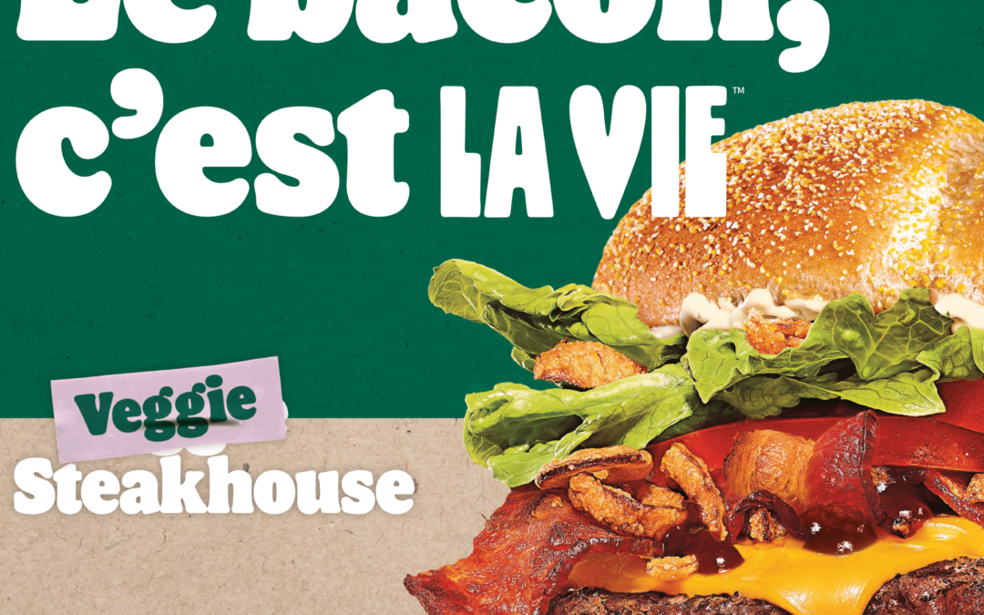 La Vie™️ vegan bacon is the star of the new Veggie Steakhouse from Burger King