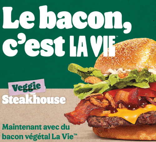 Veggie Steakhouse au bacon végétarien La Vie