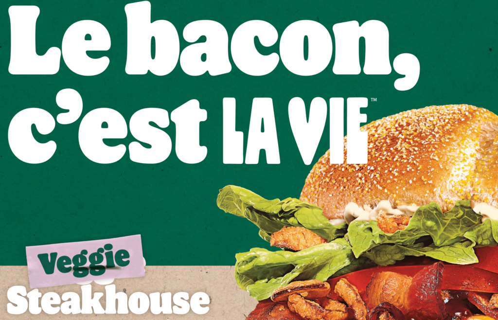 Veggie Steakhouse au bacon végétarien La Vie