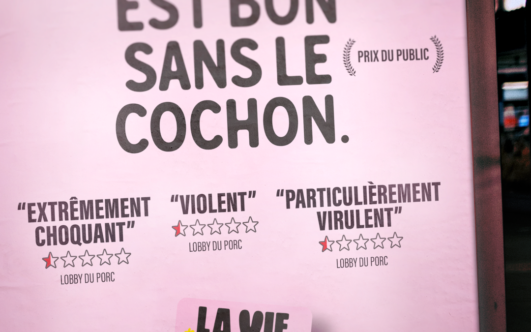 La Vie™ contre-attaque le lobby du porc car leurs lardons de porc ressemblent trop à leurs lardons végétaux.