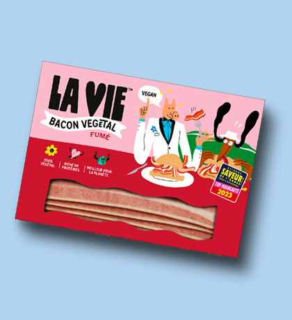 bacon végétal