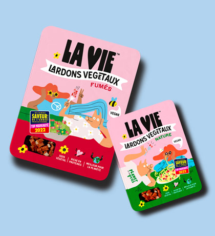 Lardons végétaux