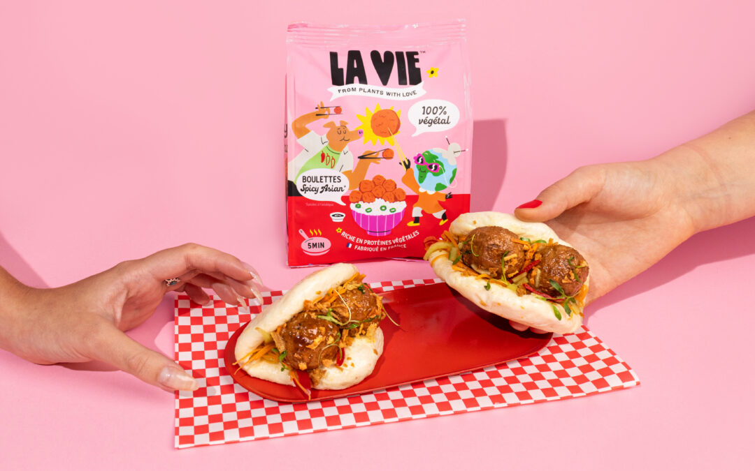 BAO AUX BOULETTES VÉGÉTALES SPICY ASIAN LA VIE™️