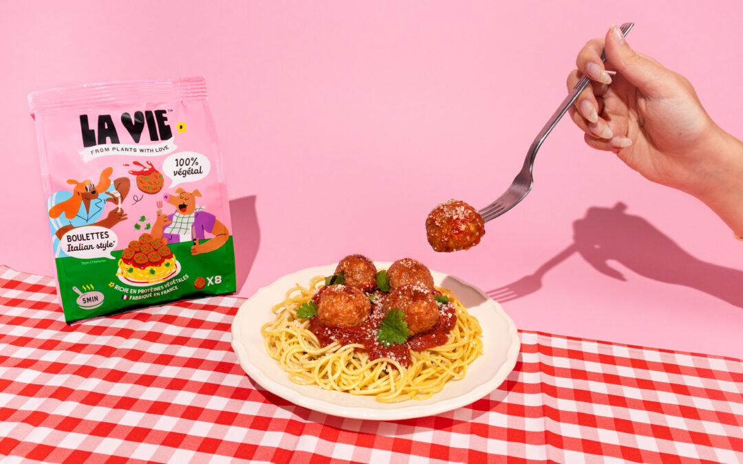 SPAGHETTI AUX BOULETTES LA VIE™️ À LA TOMATE