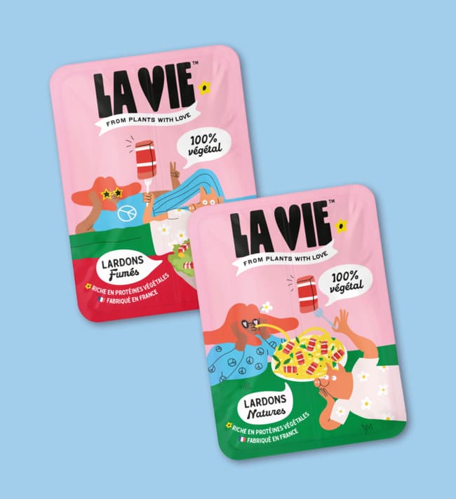 Lardons végétaux
