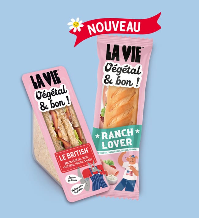 sandwiches végétaux