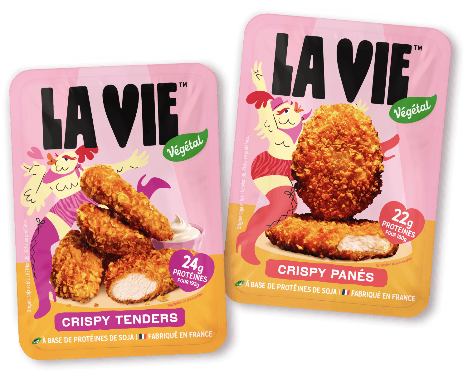 Packagings crispy chicken